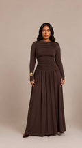 R&h Women'S Solid Color Elastic Off-Shoulder Asymmetrical Front Waist